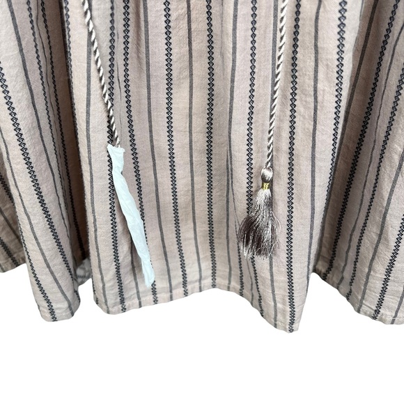 Wild Pearl Poet Sleeve Boho Top Small NWT - Picture 5 of 10